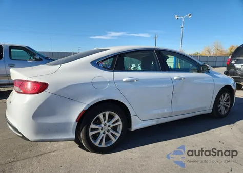 2015 Chrysler 200 Limited z USA, uszkodzony, nr VIN 1C3CCCAB7FN745902